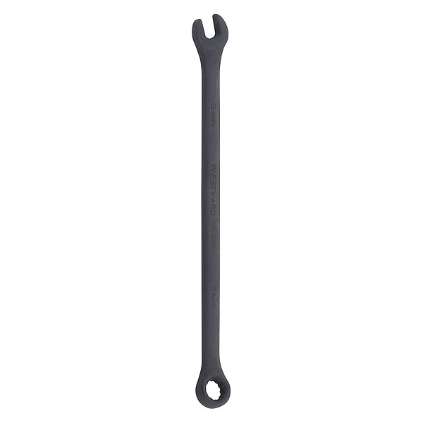 Llave de trinquete hacia el oeste, 6mm, métrica, óxido negro - 54RZ46