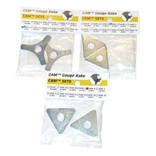 Midwest Rake CAM Set, Size 1, 2 and 4, PK3 - 57180