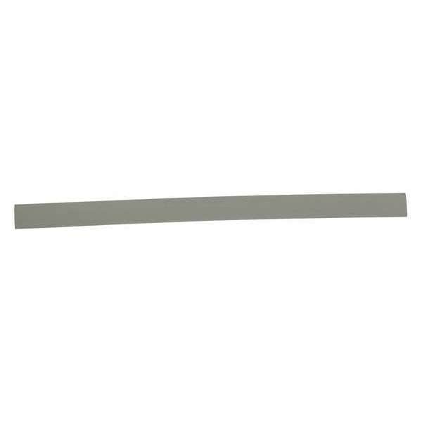 Midwest Rake Squeegee Blade, 16" L, EPDM, No-Notch, Gray - 79205