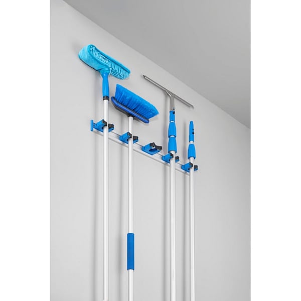Unger Unger Telescoping 3.25 in. L X 28.5 in. D Steel Cleaning Tool Handle Holder Multicolored - 964770