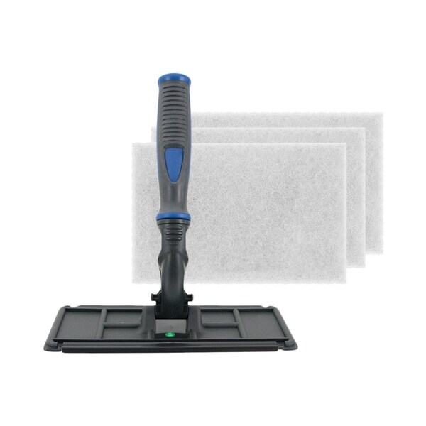 Steveo Products SteveO's Techno Pad Kit Blue  White Scrub Pad - 009-09-193