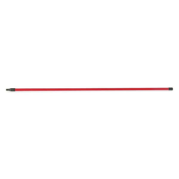 Tough Guy Color Coded Handle, Fiberglass, Red, 60 in. - 1VAJ2