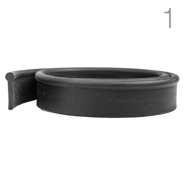 Blackdiamond Round Top Soft Squeegee Rubber Single  24 Inch - BD-A-1-24S