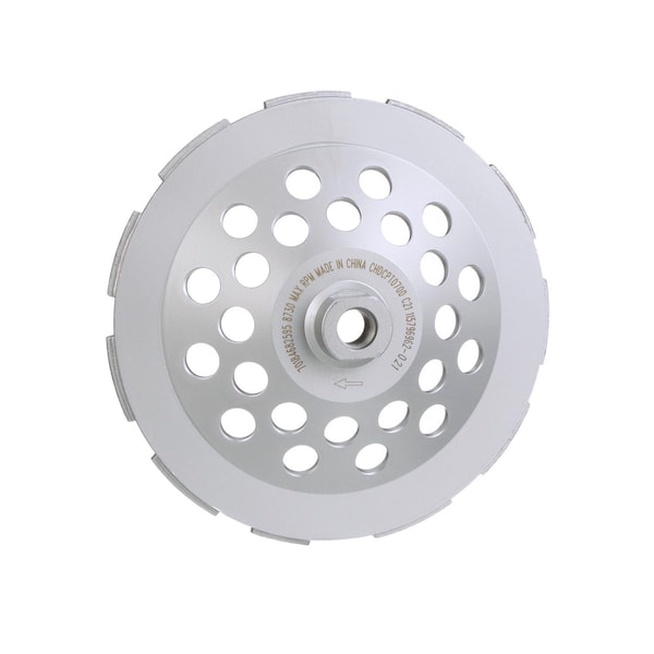 Norton Door Controls Norton Clipper 7 pulgadas D x 5/8-11 pulgadas Rueda de Copa Clásica - 70184682595.