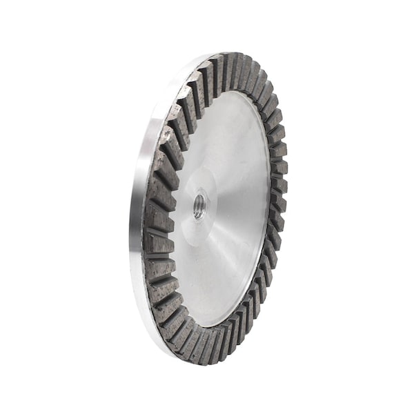 Rueda de Copa Turbo de Diamante de 7 pulgadas para Diamante de Especialidad, Rosca de 5/8 pulgadas x 11, Cuerpo de Aluminio