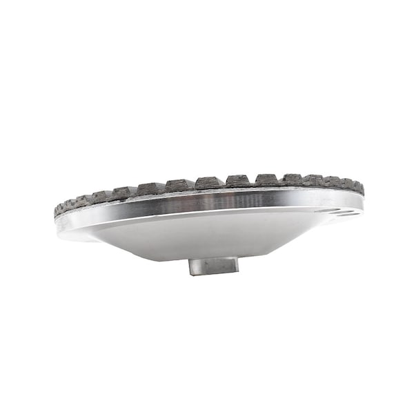 Rueda de Copa Turbo de Diamante de 7 pulgadas para Diamante de Especialidad, Rosca de 5/8 pulgadas x 11, Cuerpo de Aluminio