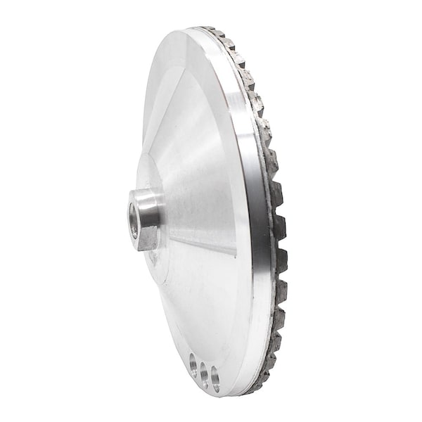 Rueda de Copa Turbo de Diamante de 7 pulgadas para Diamante de Especialidad, Rosca de 5/8 pulgadas x 11, Cuerpo de Aluminio
