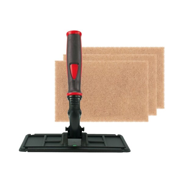 Steveo Products SteveO's Techno Pad Kit Red  Walnut Scrub Pad - 009-09-85