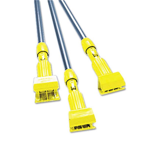 Rcp Fiberglass Gripper Mop Handle Yellow/Gray - H246GY