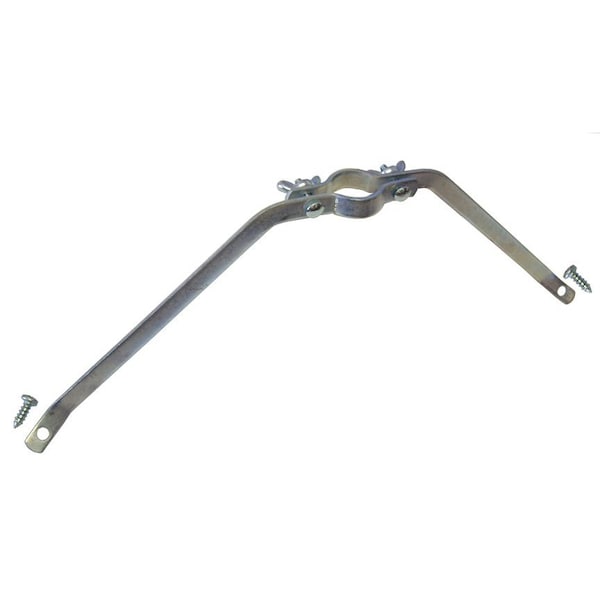 The Brush Man Heavy Duty Steel Handle Brace W/Oversize Wood Screws, 12PK - HB-M106