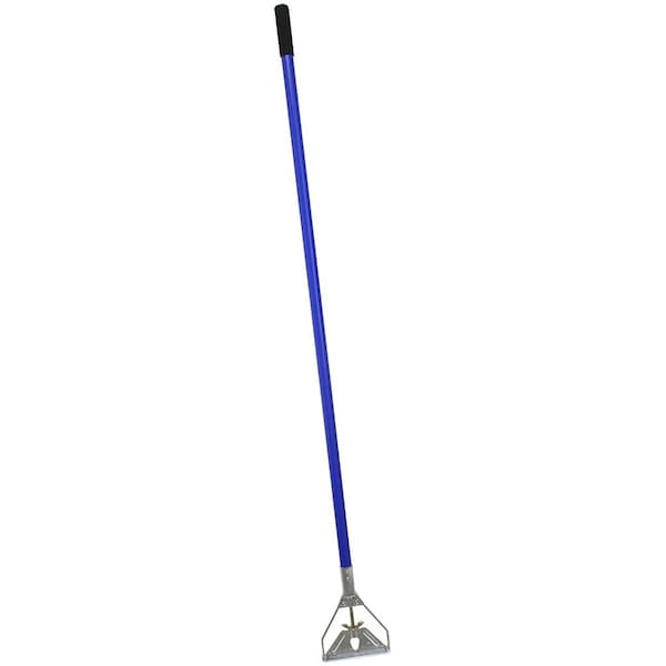 The Brush Man 54” Vinyl-Coated Steel Mop Handle, Wing-Nut Clamp, 12PK - HM63
