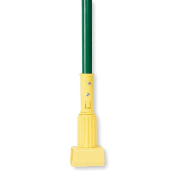 Tough Guy 60" Clamp On Wet Mop Handle, Green, Fiberglass - 1TYZ5