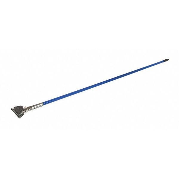 Carlisle Foodservice 60" Dust Mop Handle, 60", Blue, Package Quantity 12, Blue, Metal - 36201300