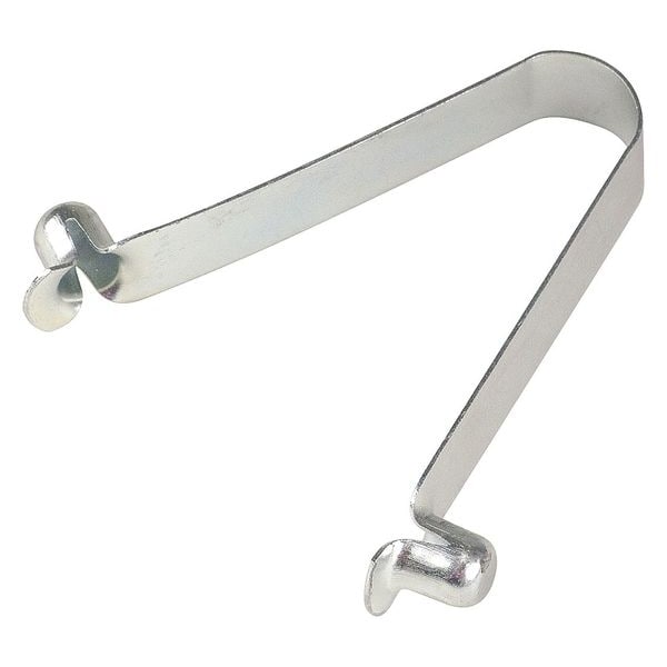 Kraft Tool 3 1/4 in Clip, Silver, Steel - CC289-01