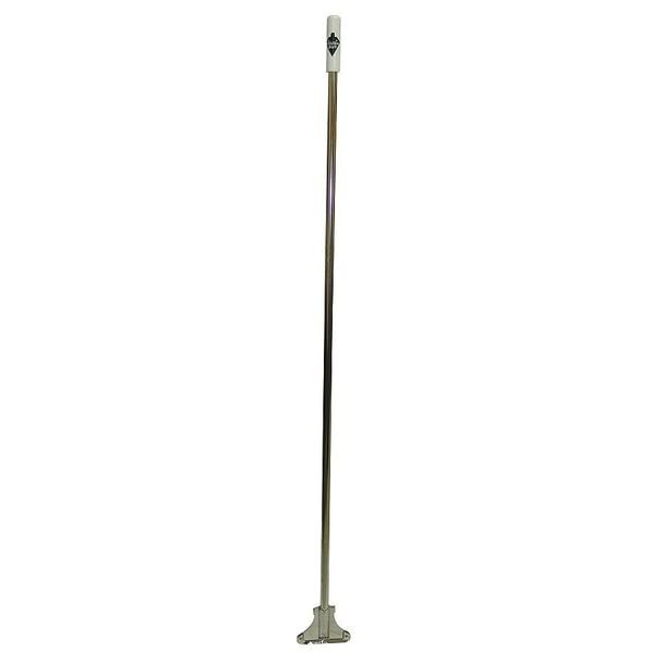 Tough Guy Slide On Wet Mop Handle, Natural, Stainless steel - 5EHJ3
