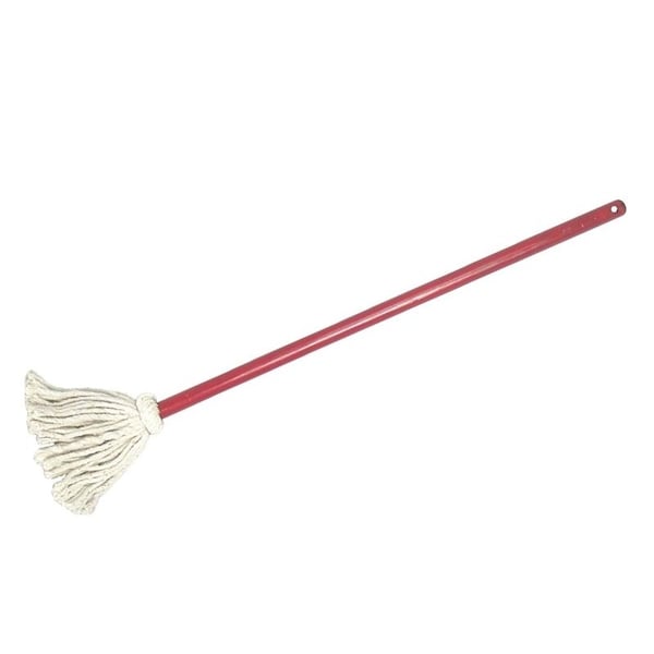 Birdwell Toy Mop, Cotton Mop Head, Wood Handle - 9302-12