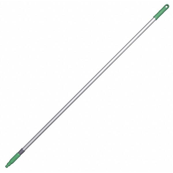Tough Guy 60-5/16" to 108-9/16" Threaded Extension Handle, 1 1/4 in Dia, Green, Aluminum/Plastic - 48LY90