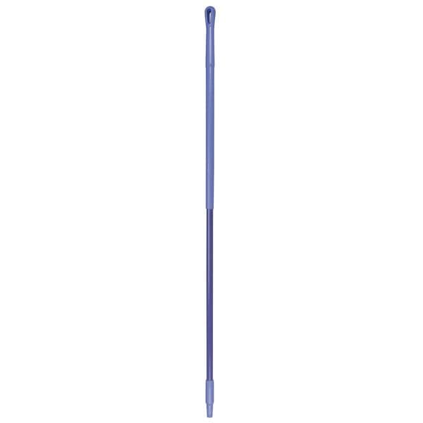 Vikan 59" Color Coded Handle, 1 1/4 in Dia, Purple, Fiberglass - 29388