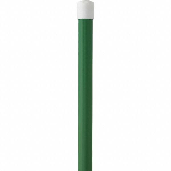 Remco 61-4/5" to 112-1/2" Threaded Telescopic Handle, 1 1/4 in Dia, Green, Aluminum/Plastic - 29752