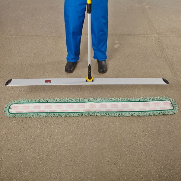 Rubbermaid Commercial 59" Quick Connect Dust Mop Frame, Metal - FGQ59500YL00