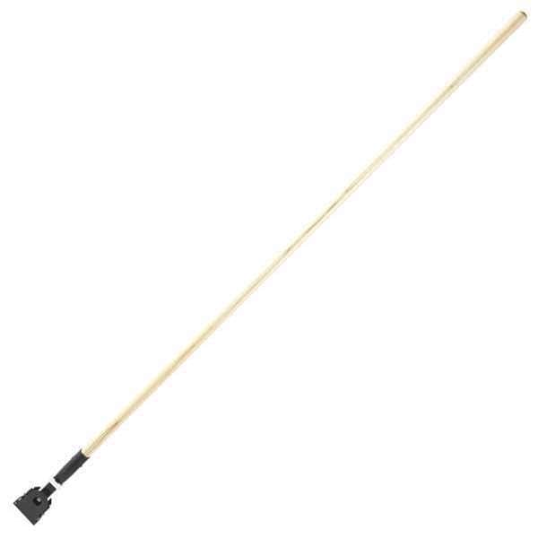 Rubbermaid Commercial 60" Snap On Dust Mop Handle, Wood - FGM116000000
