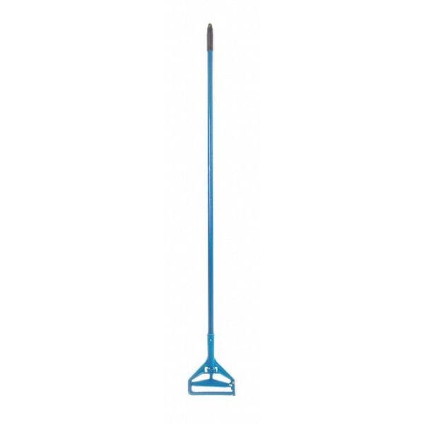 Carlisle Foodservice 60" Mop Handle, Fbrgl, Blu, Plstc Hndl, 60", Package Quantity 12, Fiberglass - 36937500