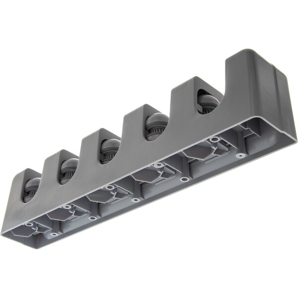 Carlisle Foodservice Roll N Grip Broom/Brsh Holder, 16.5", PK24 - 4073700