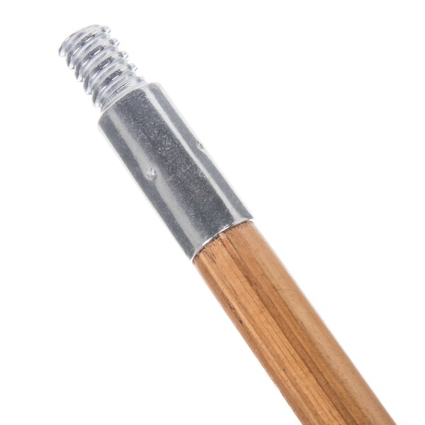 Carlisle Foodservice Carlisle Metal Tip Threaded Wood Handle , 60"L x 15/16"Dia. - 4526700 - 4526700