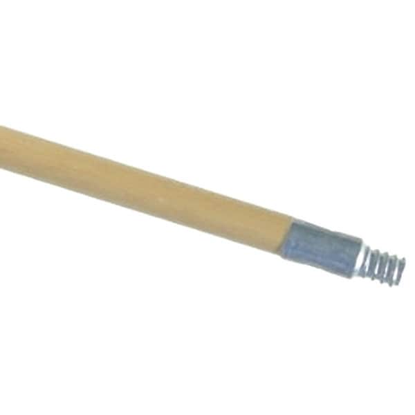 Midwest Rake 60" Handle, Wood, 60"L x15/16" dia, w/Metal Tip, Wood - SP20215