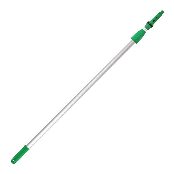 Unger 192" Extension Pole, Green, Silver, Aluminum/Plastic - EZ500