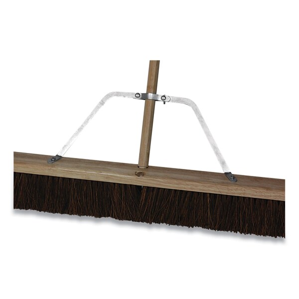 Odell Push Broom Handle Brace, Metal, Large, Fits 36in Blocks - L100