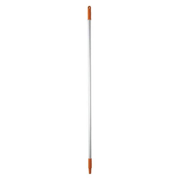 Vikan 1460mm Color Coded Handle, 1 in Dia, Orange, Aluminum - 29597