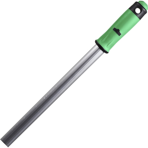 Unger 156" Threaded Telescoping Pole, 7/8 in Dia, Silver/Green, Aluminum/Plastic - EZ400
