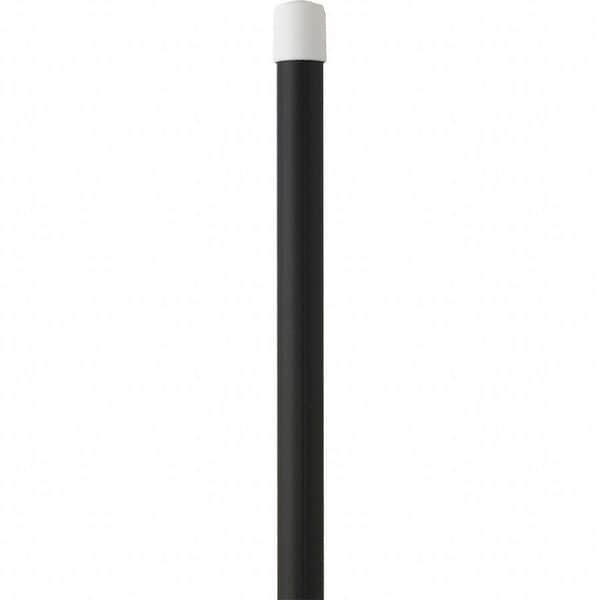 Remco 61-4/5" to 112-1/2" Threaded Telescopic Handle, 1 1/4 in Dia, Black, Aluminum/Plastic - 29759