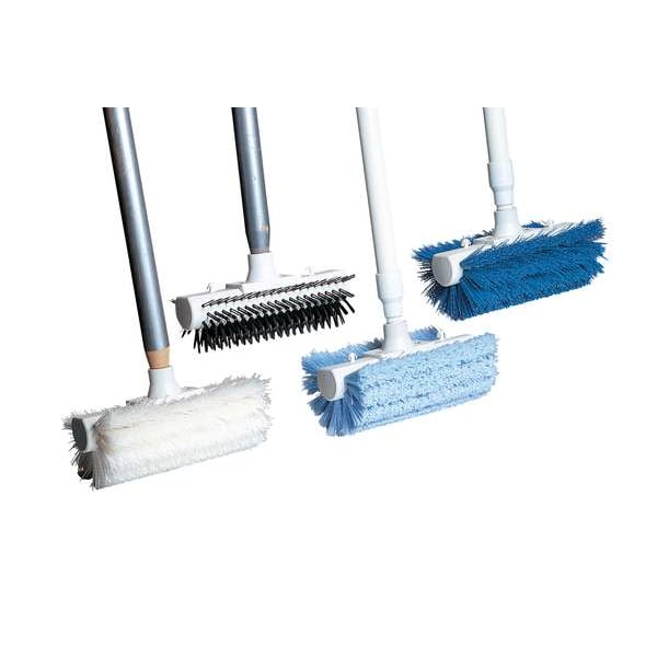 Tough Guy 60" Handle, 1 in Dia, White, Fiberglass - 2KVF8