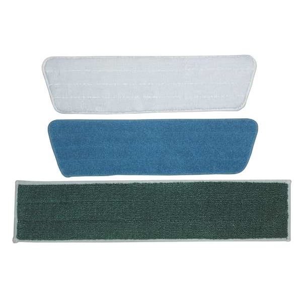 Rubbermaid Commercial 23" Microfiber Pad Holder With Squeegee, Gray and Yellow, Aluminum - FGQ57000YL00
