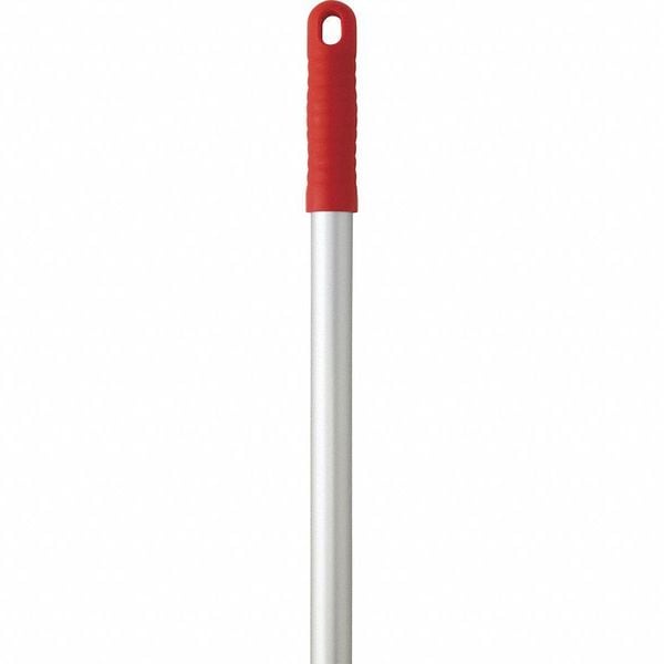 Vikan 1460mm Color Coded Handle, 1 in Dia, Red, Aluminum - 29594