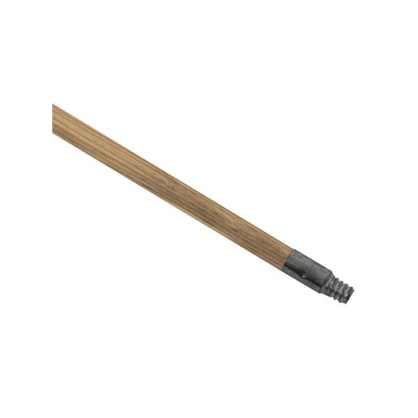 Commercial Wooden Broom/Squeegee Handle w/ Metal Threads - 83228