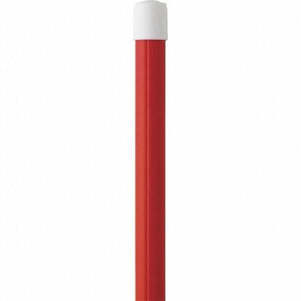 Remco 61-4/5" to 112-1/2" Threaded Telescopic Handle, 1 1/4 in Dia, Red, Aluminum/Plastic - 29754
