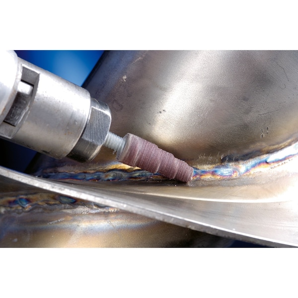 Rollo de cartucho Pferd 3/8" x 1-1/2", 1/8" AH - Cono completo, Óxido de aluminio 80 Granos - 41808