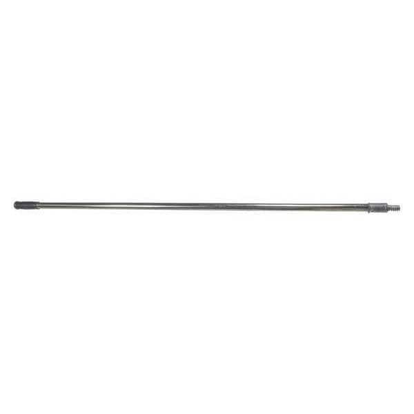 Michigan Brush 60" Handle, 1 in Dia, Tan, Silver, Steel - SR25261