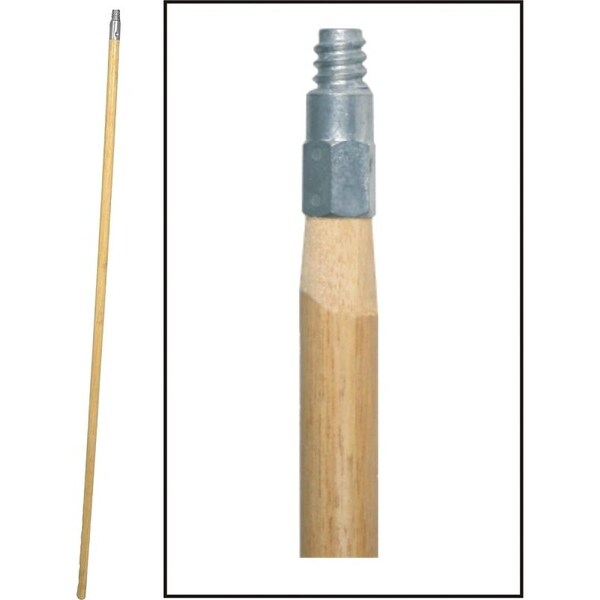 Birdwell Broom Handle, 1516 in Dia, 60 in L, Hardwood - 312-12