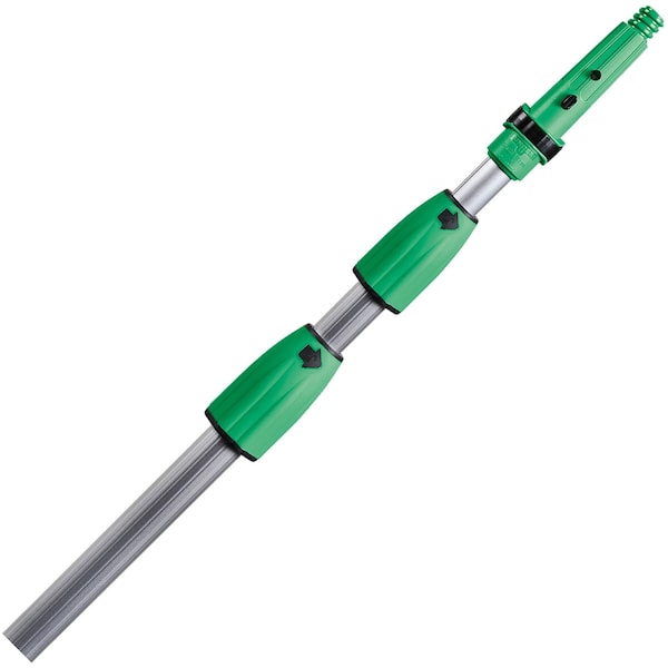 Unger 30 ft Opti-Loc Extension Pole, Green/Silver, Aluminum/Plastic - UNG ED900