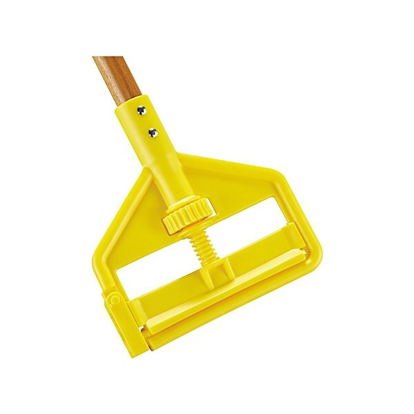 Rubbermaid Rubbermaid Invader Side-Gate Wet-Mop Handle - Wood - JAN167