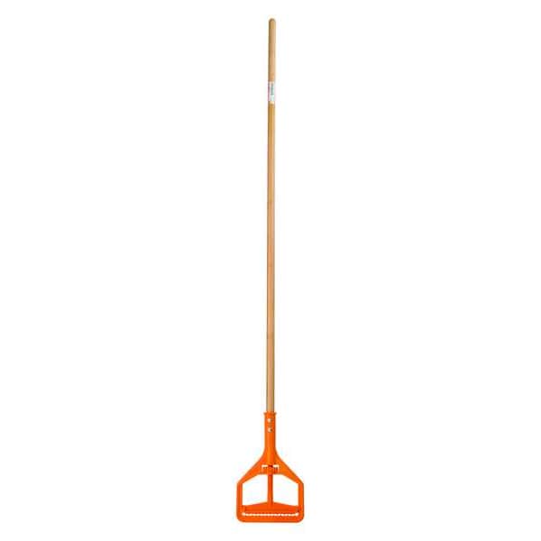 Tough Guy 61" Slide On Wet Mop Handle, Natural, Bamboo - 4EMG1