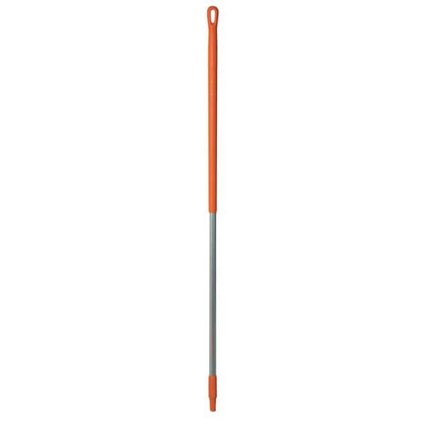 Vikan 1510mm Color Coded Handle, 1 1/4 in Dia, Orange, Aluminum - 29377