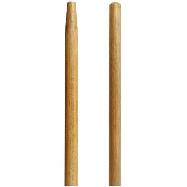 Libman Handle, 1-1/8 in Dia, 60 in L, Wood, Natural - 600