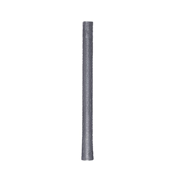 Stick Grip Rubber Hand Grip, Diamond Long handle Grip Grey, 1.1mm, 11" - 7514