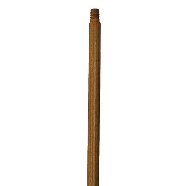 Tough Guy 60" Broom Handle, 1 in Dia, White, Fiberglass - 1VAC6