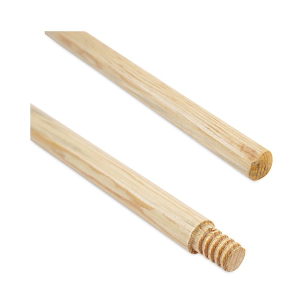 Boardwalk 54" Mop and Broom Handles, 0.94" Dia, Natural, Wood - BWK121